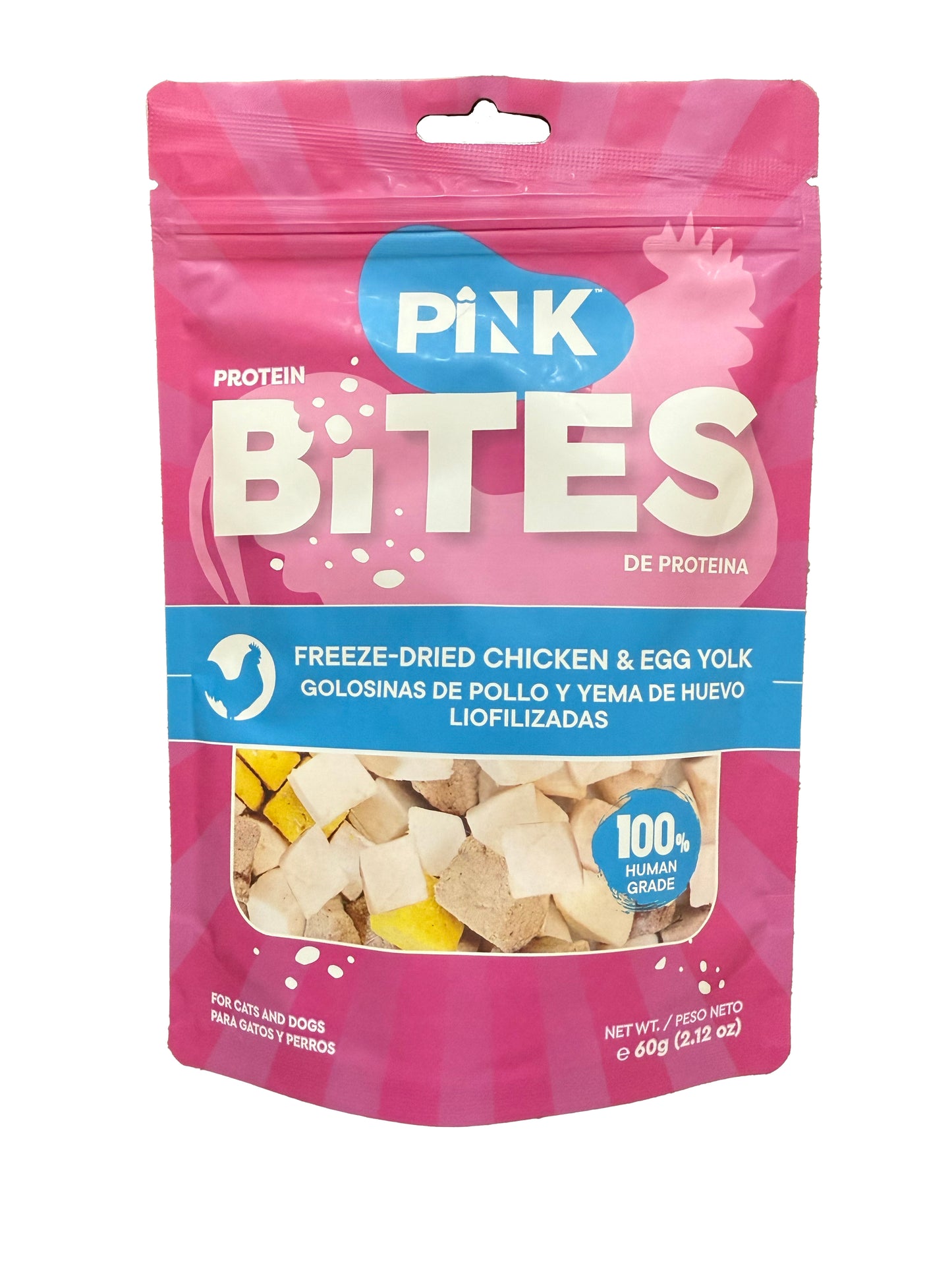 Freeze Dried Chicken & Egg Yolk Treats For Cats and Dogs
